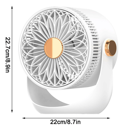 Mini Ventilador Portátil L, Luz Nocturna De 3 Velocidades, R