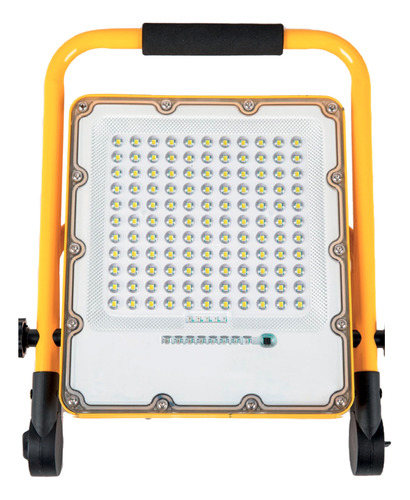 Refletor Holofote Led C/ Bateria Recarregável Portátil 300w