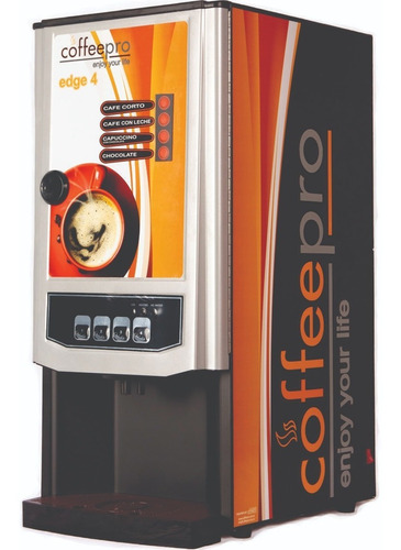 Expendedora Edge 4 Sel. Coffee Pro Cafetera Ideal Kioskos 