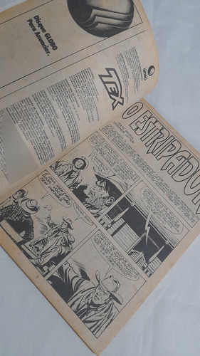 Revista Hq Gibi Tex N° 321 : O Estripador - Globo 1996 (Usado)