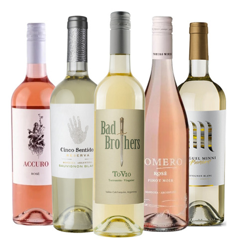 Vinos Caja Degustación Blancos Y Rosados Mix