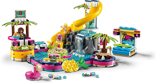 Lego Friends Andrea's Pool Party 41374 Toy Pool Building ...