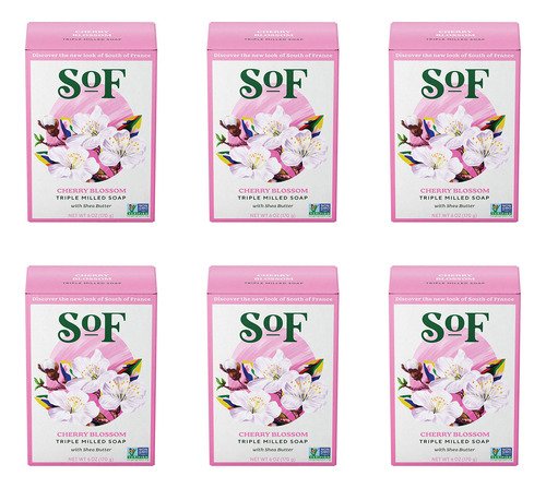 Sof Body Care - Jabón De Barra De Flor De Cerezo (anterior.