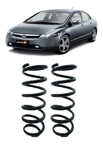 Molas Reforçadas Gnv - Honda New Civic 2008