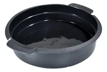 Comprar Tortera Silicona 24 Cm Sistema Coccion Uniforme Si O Si Negro