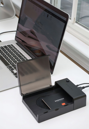 Ventilador Sabrent Docking EC-DFFN Usb 3.0 A 2.5 e 3.5 Hdd