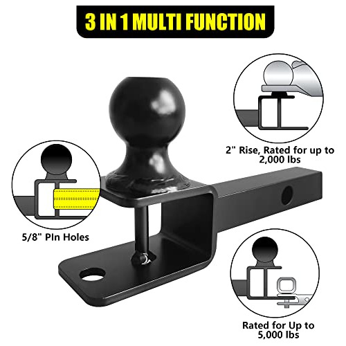 Soporte Multiusos Atv Utv De 3 1 Vástago Sólido De 11...