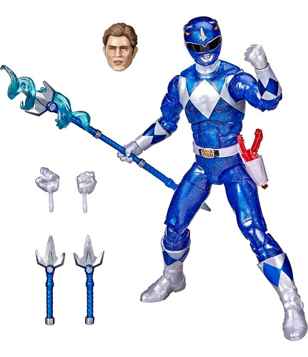 Power Rangers Lightning Collection Metallic Blue Ranger