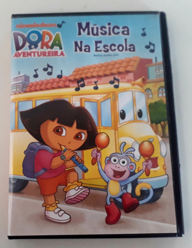 Dvd Dora A Aventureira: Música Na Escola 