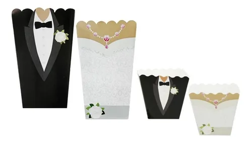 Kit Boda Novio Novia Dulcero Cajita Palomitas Despedida Mesa en venta en por sólo $ Mexico Kit Boda Novio Novia Dulcero Cajita Palomitas Despedida Mesa en venta en por sólo $ Mexico