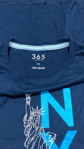 Playera Hombre Estampado Moda Basic