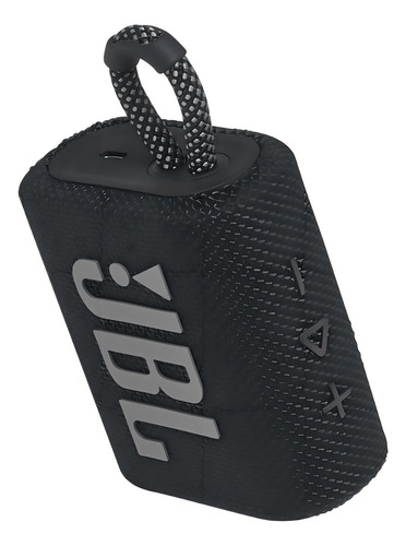 Caixa Som Alto-falante Jbl Go 3 Portátil Com Bluetooth Blue Cor Black
