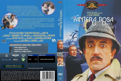 La Pantera Rosa Ataca De Nuevo - Peter Sellers - Dvd