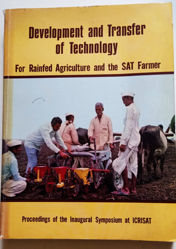 Development And Transfer Of Technology Icrisat 1979 - Ingles