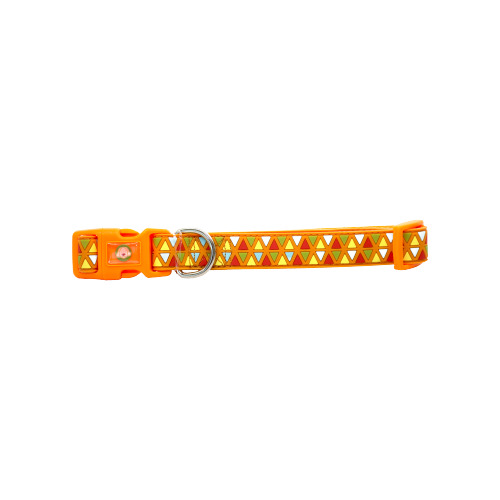 Collar Triángulo Naranja Tallas M Perro Mascan