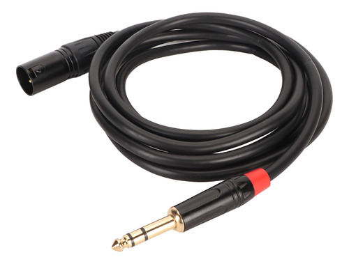 Cable Xlr A Trs Balanceado De 1/4 Pulgadas Y 6,35 Mm Para Gu