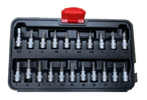 Imagen 8 de 8 de Caja Set Herramientas Juego Llave Tubo Kit 46 Piezas