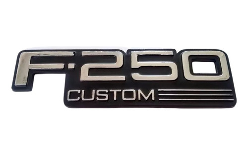 Emblema Ford F-250 Custom Lateral