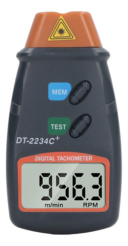 Tacómetro De Rpm Pantalla Lcd Sin Contacto Alta Precisión A