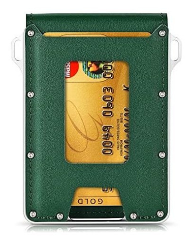 Minimalist Wallet For Hombre - Evcing Slim Smart 9gt1x
