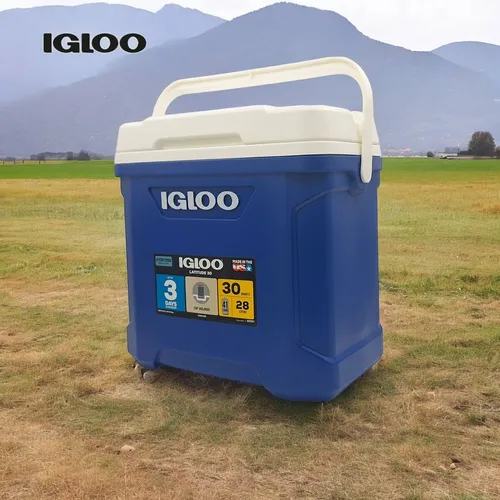 Cooler Nevera Hielera Latitude Azul 28 Litros Igloo