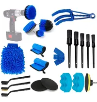 Comprar Juego De 22 Cepillos Para Limpieza Detalles De Coche,