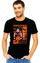 Comprar Playera Dragon Ball Diseño 3792 Goku Anime Playeras Beloma
