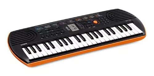 Teclado Infantil Digital Casio Laranja Sa 76ah2 Promoção!