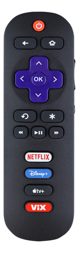 Control Remoto Compatible Tcl Roku Tv Smart Hd 4k Pantalla
