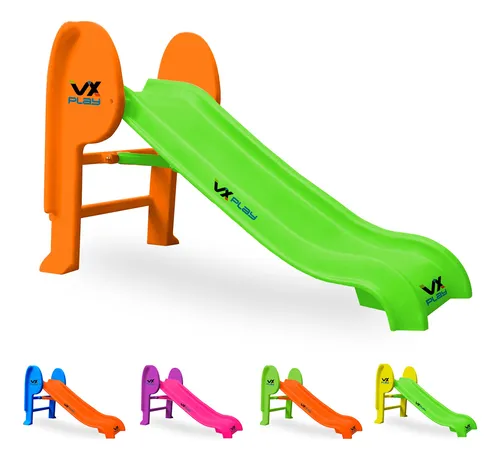 Tobogan Infantil Vxplay Plástico Plegable 2 Escalones