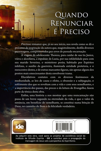 Quando Renunciar E Preciso, de Gagete, Lourdes Carolina., vol. Não Aplica. Editorial Ide Editora, capa mole em português, 2024