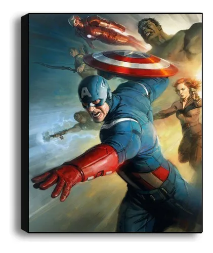 Articulos Para Recamara Capitan America MercadoLibre