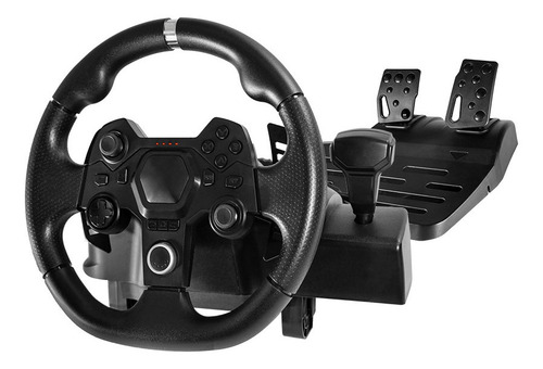Imagen 5 de 5 de Volante Gamer Warrior Artaxes Con Pedal - Js090