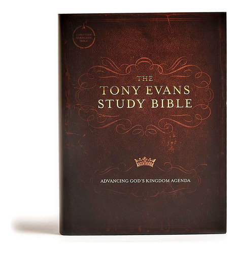Libro La Biblia De Estudio De Tony Evans-inglés