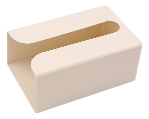 Caja De Cubierta De Papel Tisú Estante De Baño Beige
