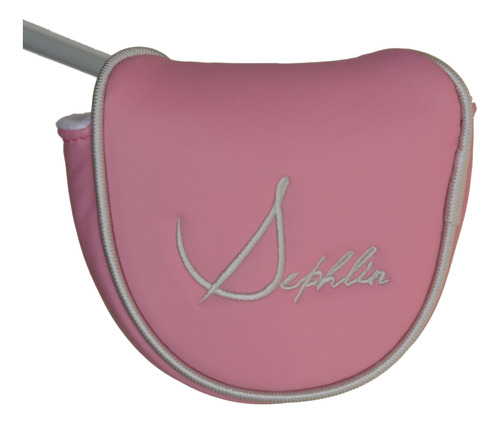 Sephlin  Lady E Color Rosa Plateado Funda Cabeza Putter