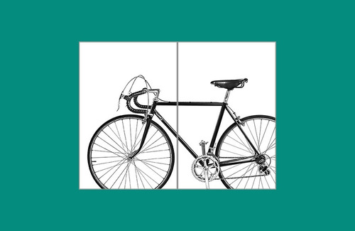 Set Impresiones Fotográficas Bicicleta Listo Para Enmarcar