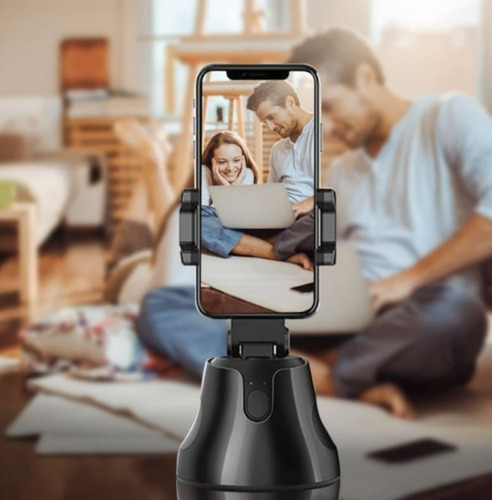 Imagen 2 de 7 de Soporte Celular Selfie Y Seguimiento Automatico 360° Tik Tok