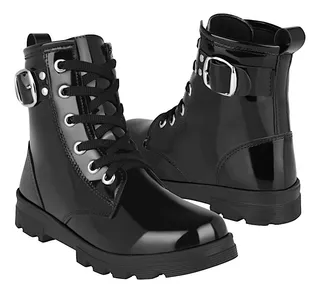 Botines Niña Stylo B-56 Charol Negro