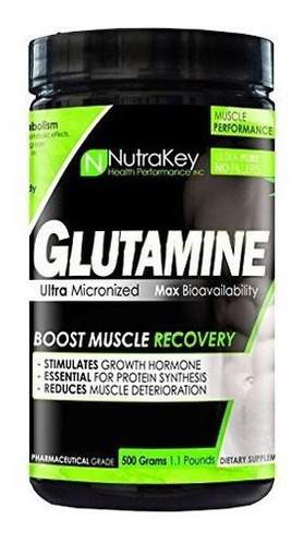 Nutrakey L-glutamina 500 Gramos