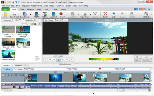 Nch Videopad Video Editor