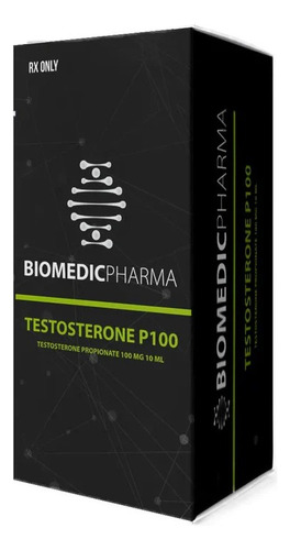 Biomedic Testoterone P100 100mg 10ml Sabor Sin Sabor