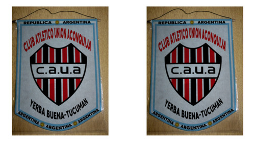 Banderin Chico 13cm Union Aconquija Yerba Buena Tucuman