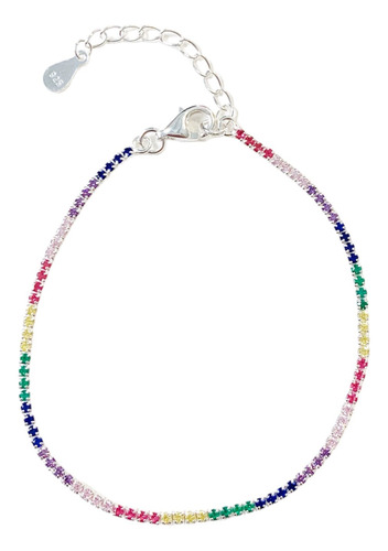 Pulsera Finita Multicolor Plata 925