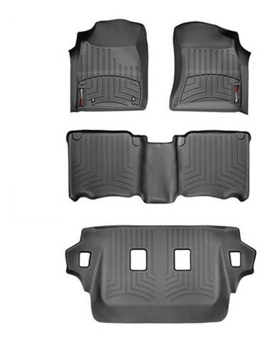 Tapete Termoformado Weathertech Toyota Fortuner Negro