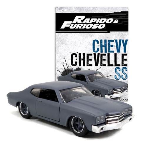 Auto Rápido Y Furioso Luppa Chevy Chevelle Ss #13 Esc 1:32