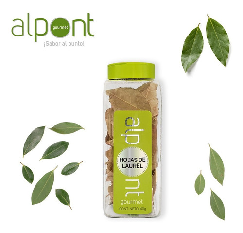 Alpont Hojas De Laurel 40 Gramos 2 Piezas