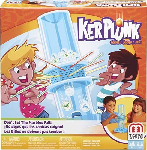 Kerplunk Classic Kids Juego Con Mármoles, Sticks Y 05x3a