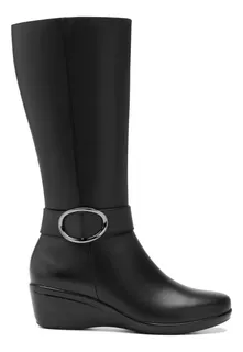 Bota Alta Casual Mujer Flexi Negro - 45231