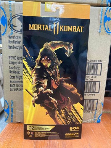 Kabal Red Suit Mortal Kombat 11 Mcfarlane Raiden Original